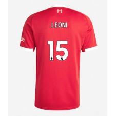 Liverpool Giovanni Leoni #15 Hemmatröja 2025-26 Korta ärmar